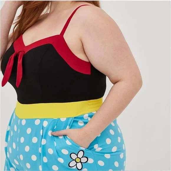 Torrid Disney Mickie Minnie Mouse Romper - Picture 2 of 4